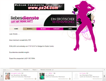 Tablet Screenshot of ladyvictoria.liebesdienste.net